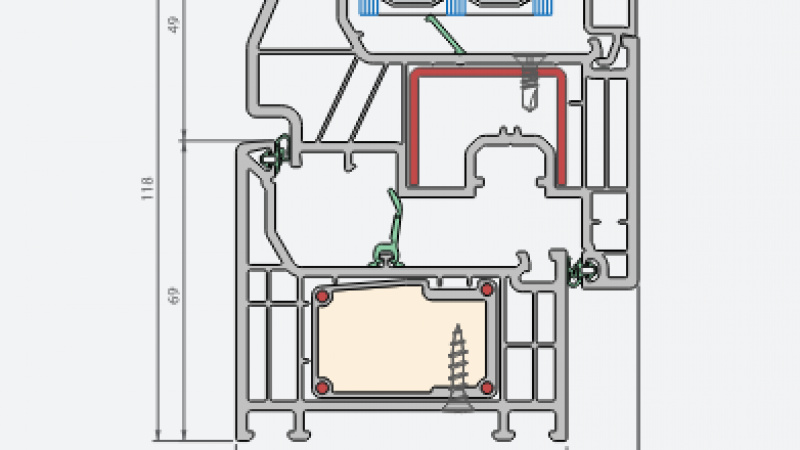 Plastové okná Deceuninck / Elegant Origin 76 X - foto Plastové okná Deceuninck / Elegant Origin 76 X - foto