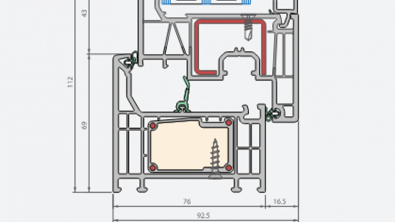Plastové okná Deceuninck / Elegant Infinity 76 X - foto Plastové okná Deceuninck / Elegant Infinity 76 X - foto