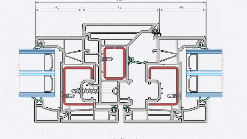 Plastové okná Deceuninck / Elegant Infinity 76 X - foto Plastové okná Deceuninck / Elegant Infinity 76 X - foto